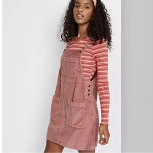 wild fable corduroy mauve dress women’s size small